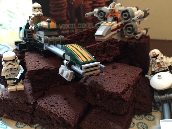  Et Voila - Star Wars brownies! 