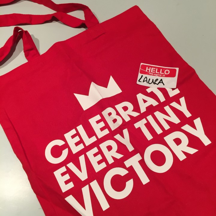  Gotta love a freebie - neato lil tote bag from Mothers Meeting 