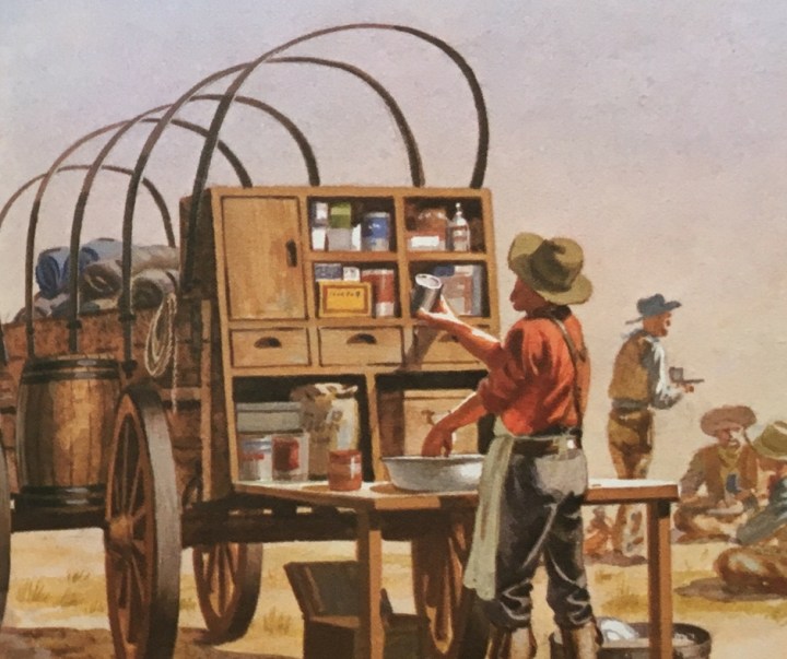  Ye olde U-Haul relocation services. Upgrade your package to include chaps and litre of Moonshine 